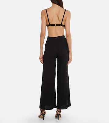 Mabel cutout cotton jumpsuit | Simkhai