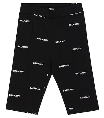 Cotton-jersey sweatpants | Balmain Kids