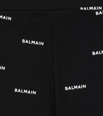 Cotton-jersey sweatpants | Balmain Kids