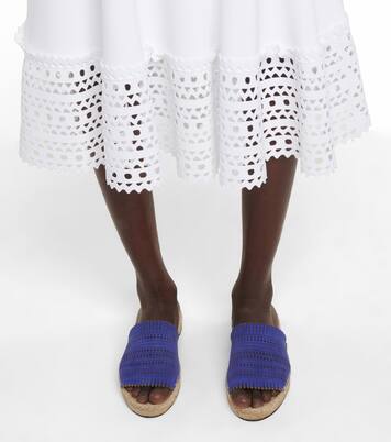 Vienne suede espadrille sandals | Alaïa