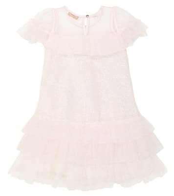 Robe en tulle à ornements | Monnalisa