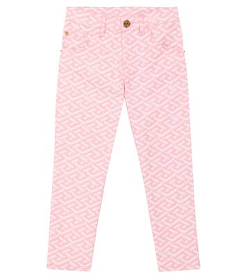 La Greca printed jeans | Versace Kids