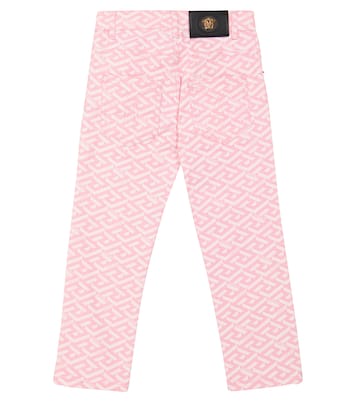 La Greca printed jeans | Versace Kids