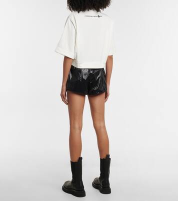 Printed cropped T-shirt | Moncler Grenoble