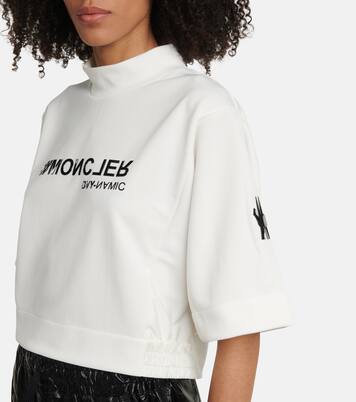 Printed cropped T-shirt | Moncler Grenoble