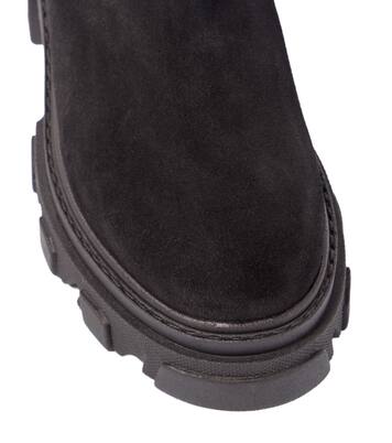 Gia x Pernille Teisbaek – Bottes Perni 07 en daim | Gia Borghini