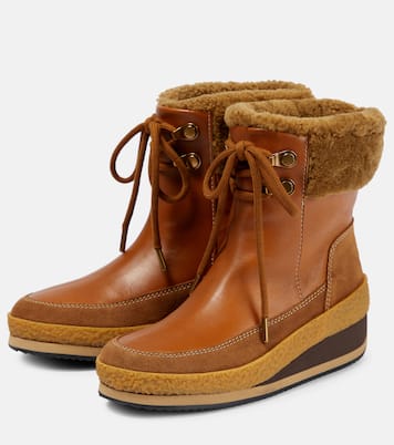 Cameron leather ankle boots | See By Chloé