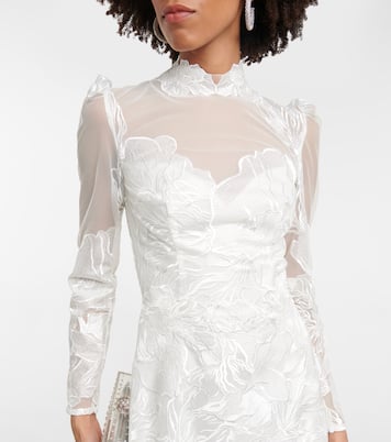 Bestickte Robe | Costarellos