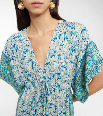 Robe longue à fleurs | Poupette St Barth