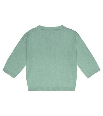 Intarsia cotton sweater | Il Gufo