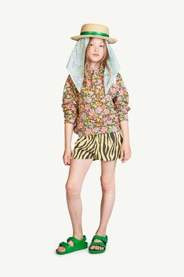 Seahorse floral cotton sweater | The Animals Observatory
