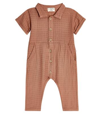 Baby Carlota cotton crêpe playsuit | 1 + in the Family