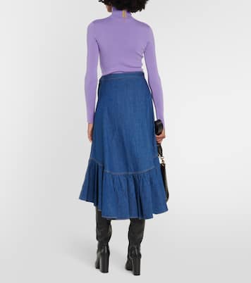 Wickelrock aus Baumwoll-Chambray | Polo Ralph Lauren