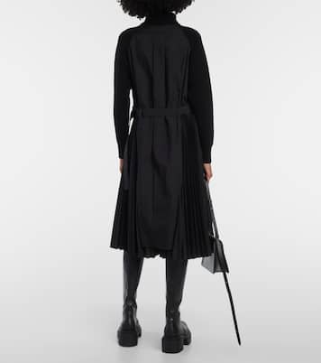 Turtleneck midi dress | Sacai