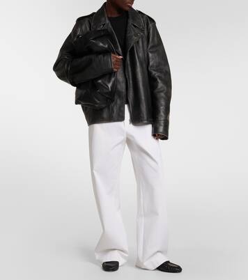 Catilina leather biker jacket | The Row