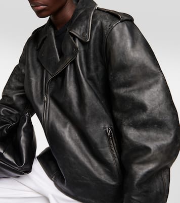 Catilina leather biker jacket | The Row