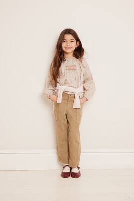 Poldie cotton blouse | Bonpoint