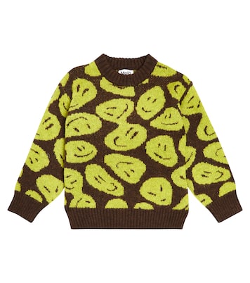 Bello intarsia wool-blend sweater | Molo