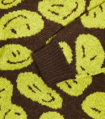 Bello intarsia wool-blend sweater | Molo