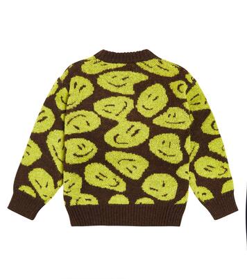 Bello intarsia wool-blend sweater | Molo