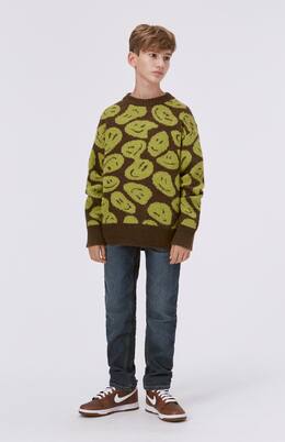 Bello intarsia wool-blend sweater | Molo
