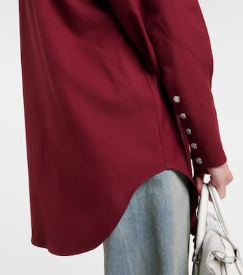 Wendbares Hemd aus Woll-Gabardine | Maison Margiela