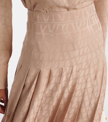 Midirock Toile Iconographe aus Seide | Valentino