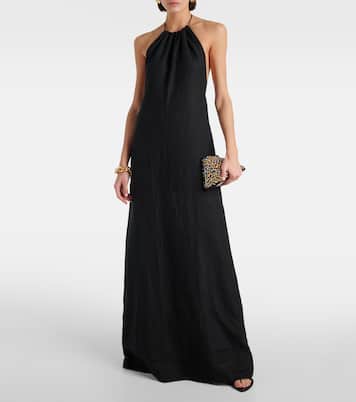 Abito lungo Lelia in lino | Nili Lotan