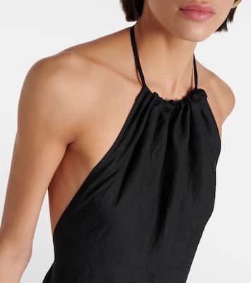 Abito lungo Lelia in lino | Nili Lotan