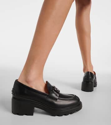 Plateau-Loafers Kate aus Leder | Tod's