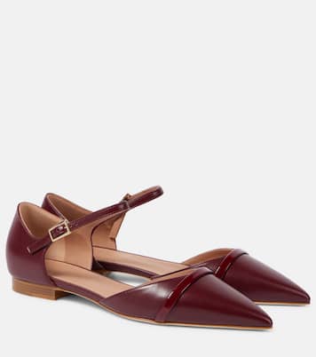 Ulla leather Mary Jane flats | Malone Souliers