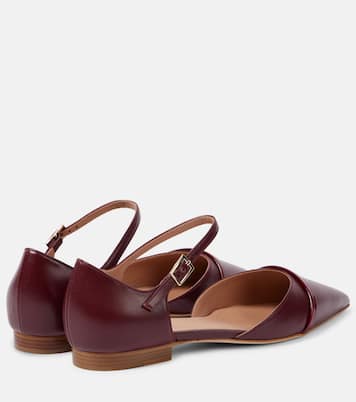Ulla leather Mary Jane flats | Malone Souliers