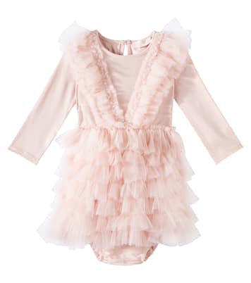 Baby - Abito Tiny Dancer in jersey e tulle | Tutu Du Monde