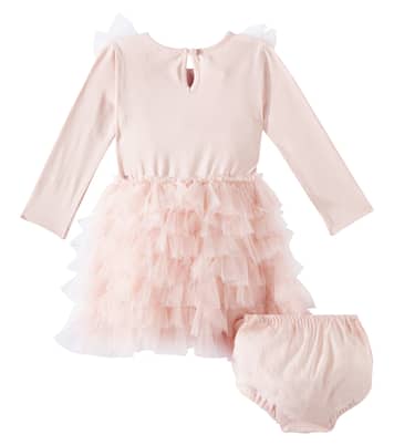 Baby - Abito Tiny Dancer in jersey e tulle | Tutu Du Monde