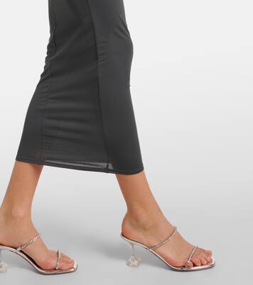 Robe midi en crêpe | Alex Perry