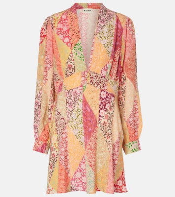 Robe Hebe imprimée en soie | Rixo