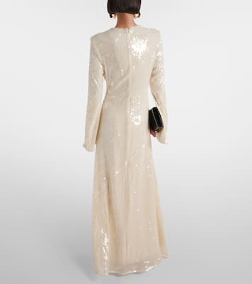 Robe mit Pailletten | Rotate