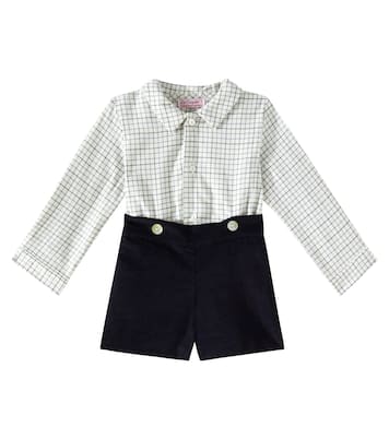 Bébé – Ensemble top et short Arlo en coton | La Coqueta