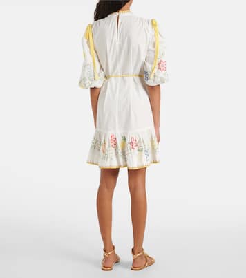 Robe brodée en coton | Alémais