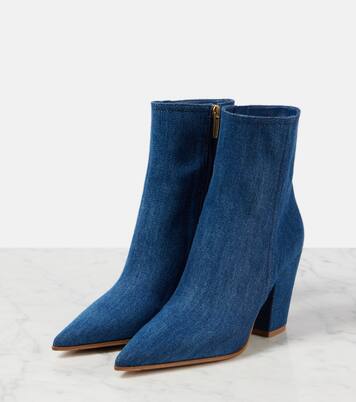 Botines Keinna 85 de denim | Gianvito Rossi