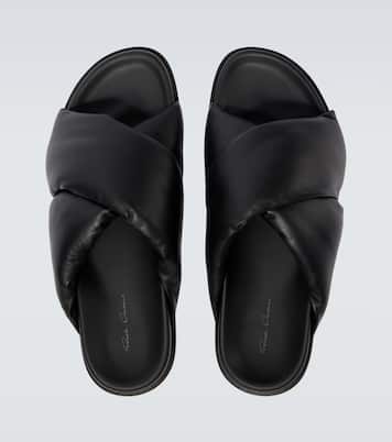 Donut Granola leather sandals | Rick Owens
