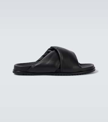 Donut Granola leather sandals | Rick Owens