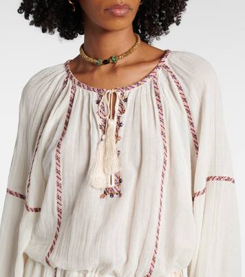 Jupe midi Florenza en coton | Marant Etoile