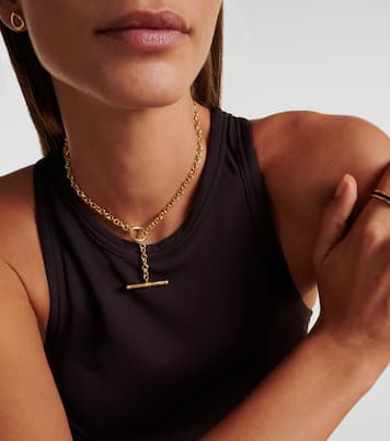 Collana The Lower Coast in oro 18kt con diamanti e perle | Octavia Elizabeth