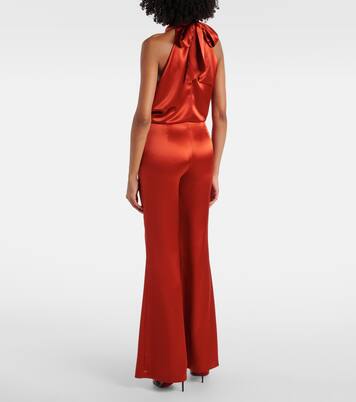 Pantalones anchos Atruvia de satén | Galvan