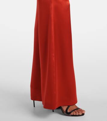 Pantalones anchos Atruvia de satén | Galvan