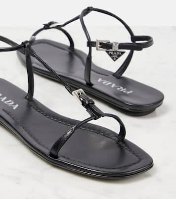 Leather sandals | Prada