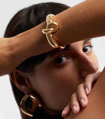 Armreif Thin Knot, 10kt vergoldet  | Jennifer Fisher