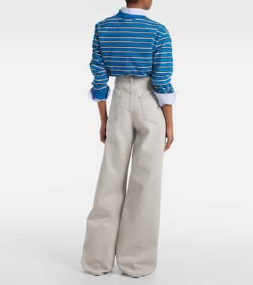 Dame high-rise flared jeans | Agolde