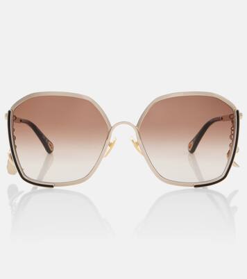 Chloé Symbols square sunglasses | Chloé